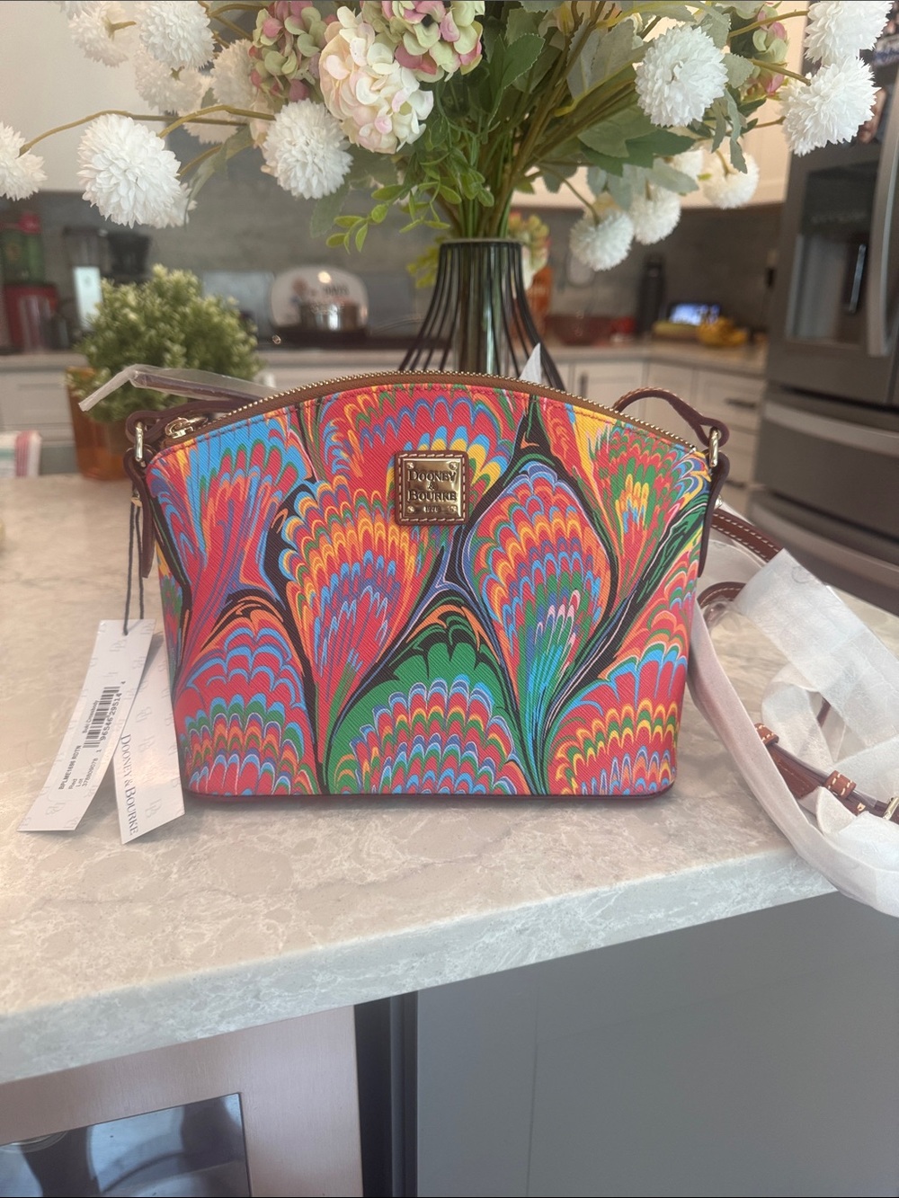 Dooney & Bourke Plumes Suki Crossbody Bag